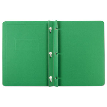 Oxford™ Title Panel And Border Front Report Cover, Three-prong Fastener, 0.5" Capacity, 8.5 X 11, Light Green-light Green, 25-box freeshipping - TVN Wholesale